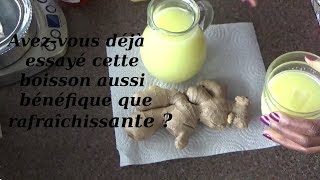 Boisson - Limonade au Gingembre ?