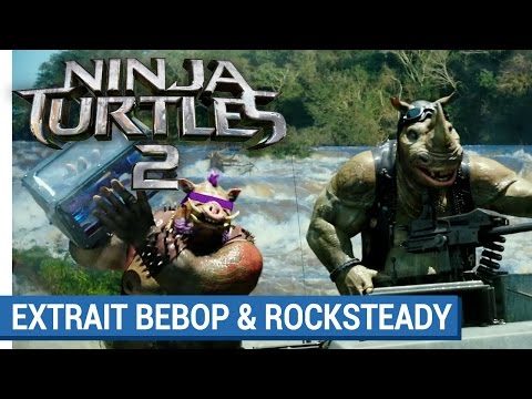 NINJA TURTLES 2 – Les méchants débiles Bebop & Rocksteady