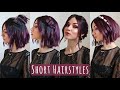 Hairstyles for Short, One length Hair