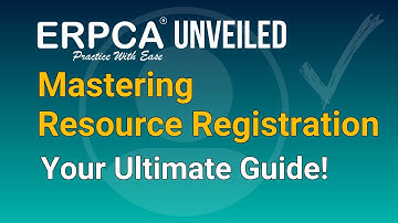 Unlock ERPCA Potential: Step-by-Step Guide to Registering Resources