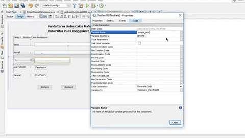 Video Pemrograman visual