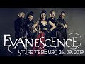 Evanescence Live 4k 60fps - Saint-Petersburg A2 Green Concert 26.09.2019 (Full Concert)