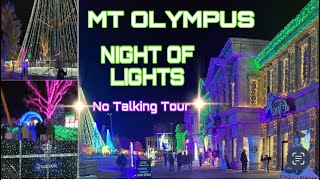 MT OLYMPUS RESORT’S NIGHT OF LIGHTS TOUR (NO TALKING)