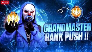 GrandMaster Rank Push - Free Fire India Live Telugu - Telugu Gaming Live #garenafreefireindia