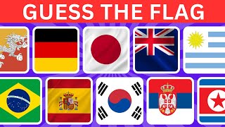 Guess the Country by the Flag Quiz 🌎🚩 Easy, Medium, Hard