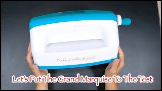 Let's Put The Diamond Press Grand Marquise To The Test  HD 1080p