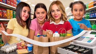 DEV MARKET ALIŞVERİŞİ ?! 🛒/ Buzdolabımızı Düzenledik ! | Gamze Karta Öykü Karta