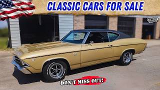 TOP 15 Classic Cars Just Listed For Sale Today - Grab One Before it's Gone!