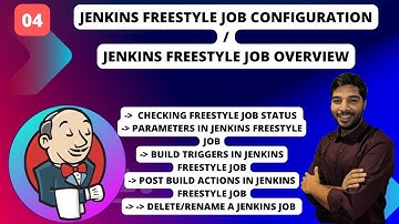 04 | Jenkins Freestyle Job Configuration | Jenkins Freestyle Job Overview | #jenkins #devops #cicd