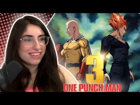 One Punch Man Season 3 Trailer REACTION