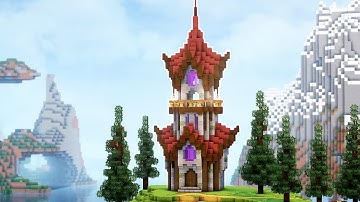 Minecraft: How to Build a Medieval Tower
