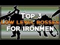 Top 3 Low Level Bosses for Ironmen - RS3 2017