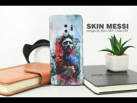 How to Apply a Dbrand SAMSUNG S9+ Skin | Messi Skin.
