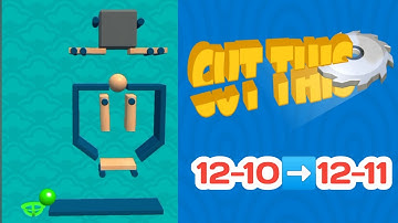 CUT THIS! level 12-10 to 12-11 solution gameplay android ios game