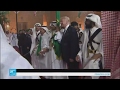 الرئيس الأمريكي دونالد ترامب يشارك السعوديين الرقص بالسيف