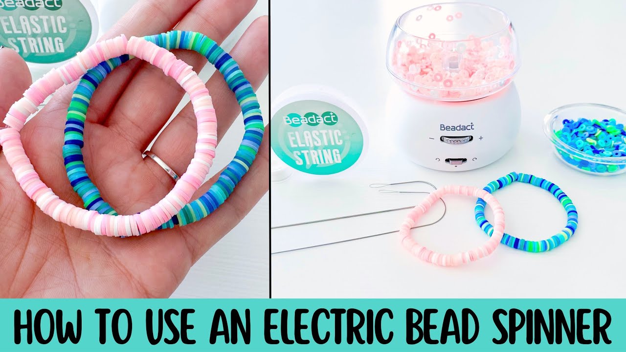 Electric Bead Spinner For Beaded Jewelry 