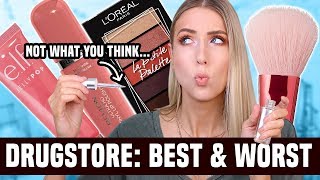 NEW DRUGSTORE MAKEUP... FULL FACE of the BEST (and FAILS)