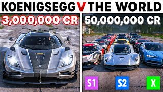 Forza Horizon 5 | Koenigsegg One:1 VS The World | The Most Epic Hypercar Ever?