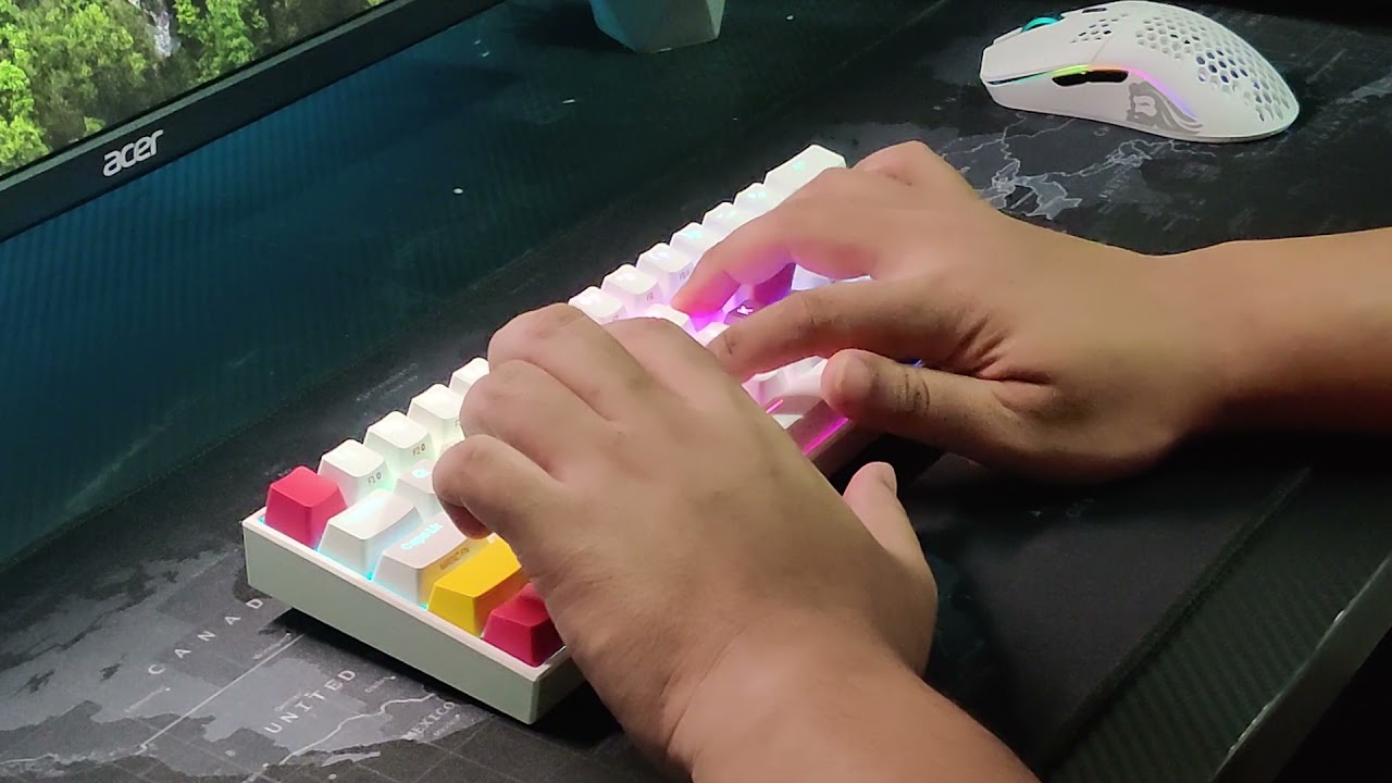 Modded Anne Pro 2 Sound Test