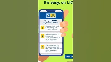 Link your PAN No to LIC Policies #Shorts