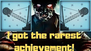 I Got The Rarest Achievement In BO1 Zombies! - Ground Control