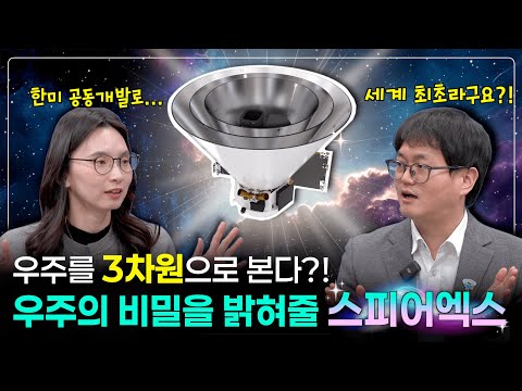 한-미 공동으로 개발한 스피어엑스는 하늘의 99%를 관측할 수 있어요! (기존 허블망원경은 30년 동안 전체 하늘의 0.1%를 관측 ...