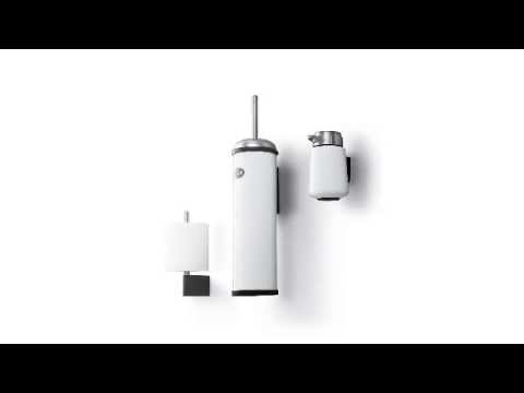 Completliving.dk vipp væghængt badeværelsestilbehør youtube Badeværelsestilbehør