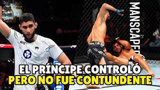 Claudio Puelles cae por DECISIÓN DIVIDIDA ante Fares Ziam en el UFC México