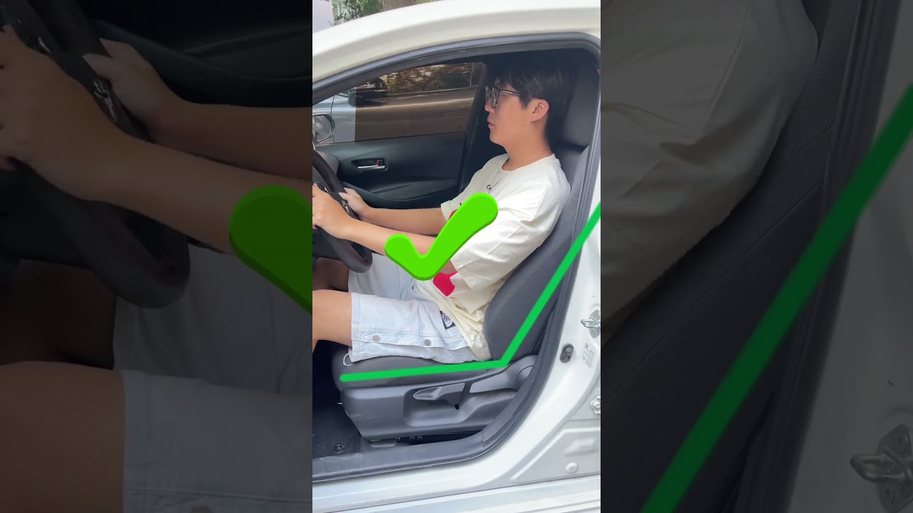How To Adjust The Car Seat Correctly Driving Tips Automotive