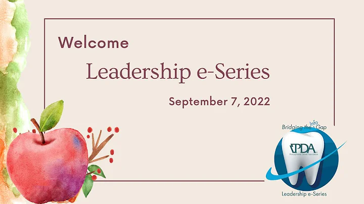 Leadership eSeries  September 7, 2022