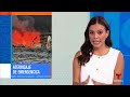 Así se incendió un hidroavión en costas de Whasington tras acuatizaje forzoso | Noticias Telemundo