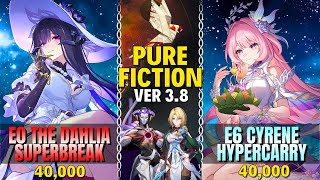 E0S1 The Dahlia makes E0 RAPPA great again! x E6S1 Cyrene Hypercarry | Pure Fiction 3.8 | 80,000 pts