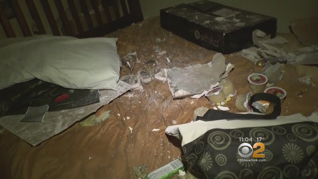 2 Hurt When Bedroom Ceiling Collapses In Crown Heights NYCHA Apartment