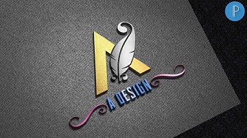 3D logo design tutorial- A logo Design[Vandy DesigPixellab]
