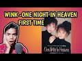 FIRST Time Reacting to WINK - One Night In Heaven (1989)