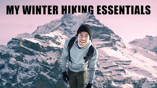 What to bring on a winter hike - My winter hiking essentials