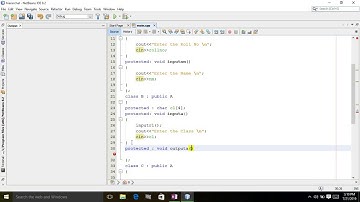 C++ Language : Inheritance in C++ - 05 Hybrid Inheritance