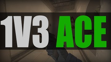 CS:GO - Mirage 1v3 Clutch ACE!