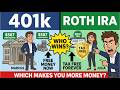 401k vs Roth IRA — Which One Makes You More Money?