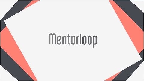 Welcome to Mentorloop!