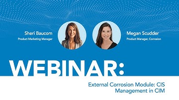 Webinar: CIS Management in the External Corrosion Module for AIP