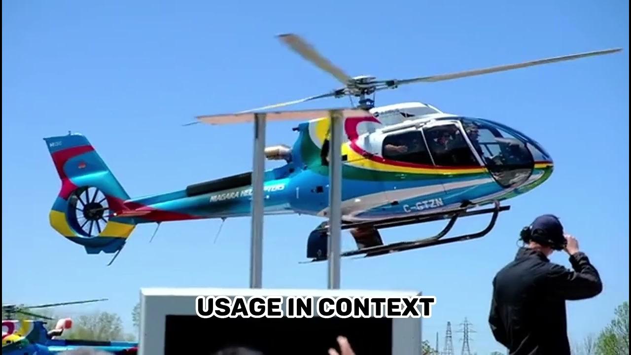 The comparison between Chopper and Helicopter, YouTube