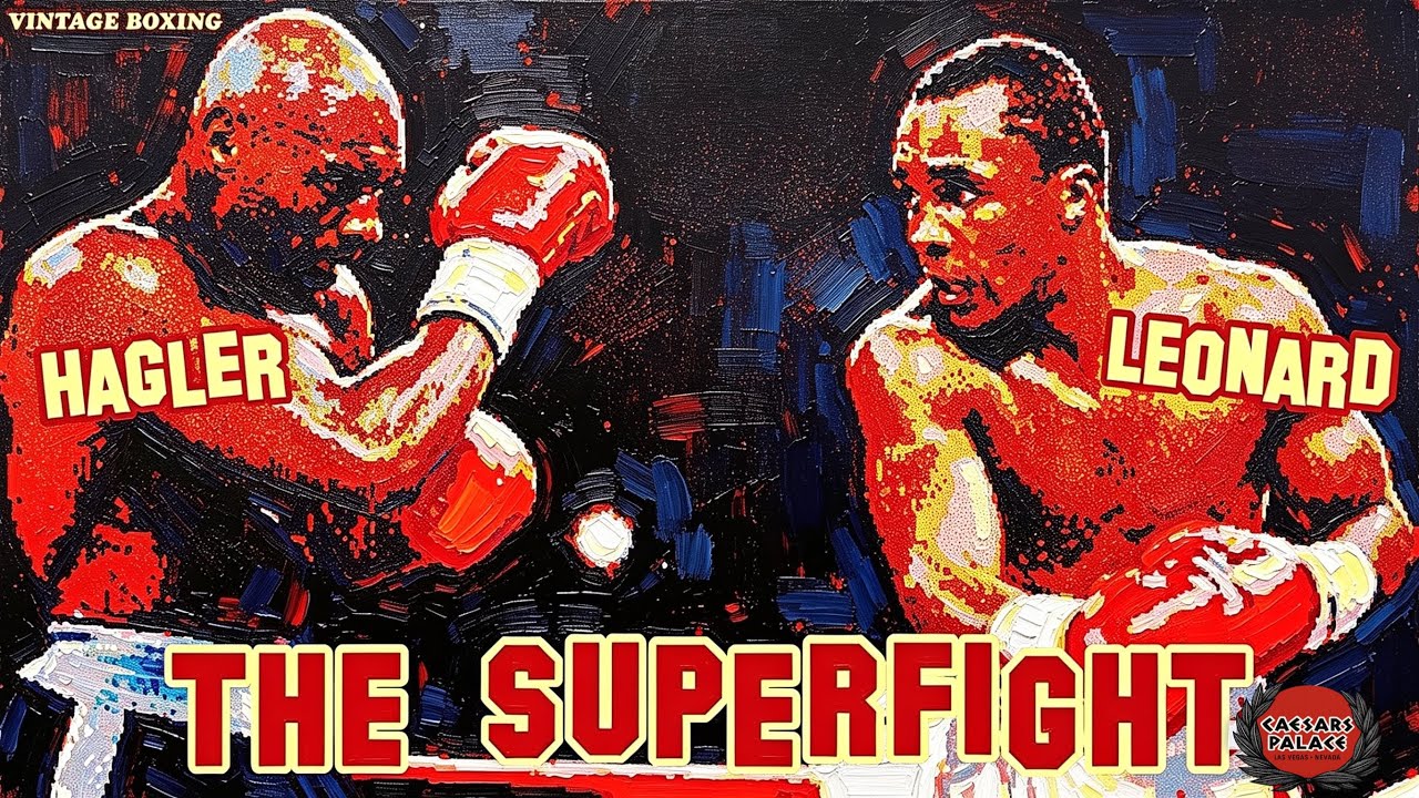 Sugar Ray Leonard vs Marvelous Marvin Hagler The SuperFight Top