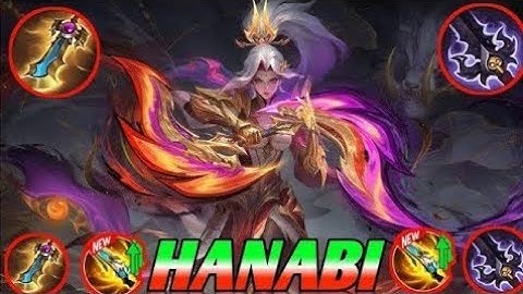 HANABI! TOP GLOBAL 100% BROKEN META DESTROYER BUILD AND EMBLEM!! DAMAGE HACK BUILD - SolutionX