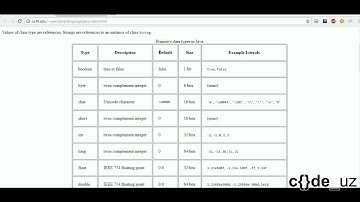 Javaga kirish. 2 - Primitiv tiplar. 1  - boolean.