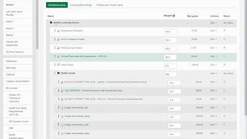 Gradebook Setup in Moodle