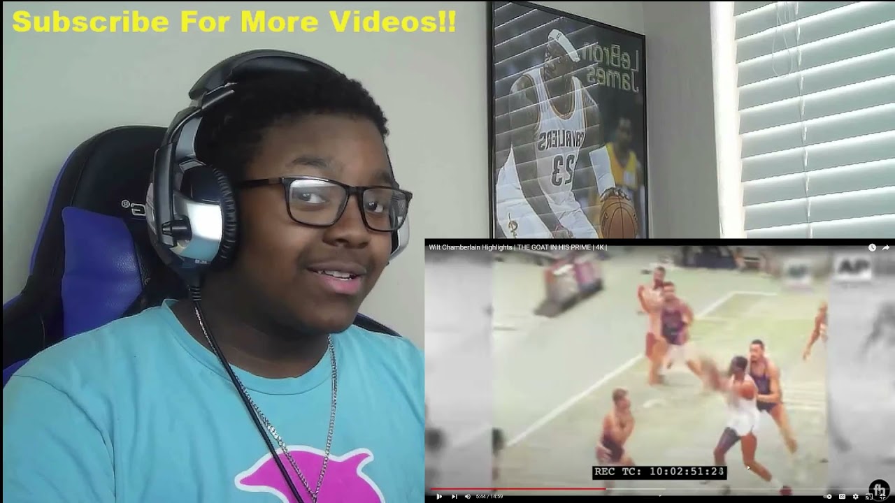 WILT CHAMBERLAIN HIGHLIGHTS | THE GOAT IN HIS PRIME | 4K | (REACTION)