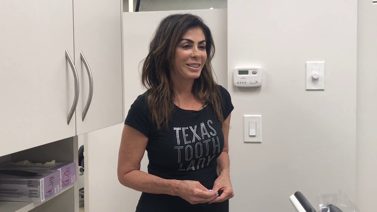 Houston Cosmetic Dentist...My TV interview ...Why I gave this woman her smile back:)
