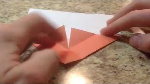 Origami Triangle Box with Lid by Jonathan Graham