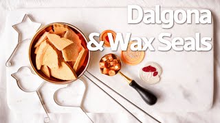 sub)Dalgona & Wax Sealing❤
